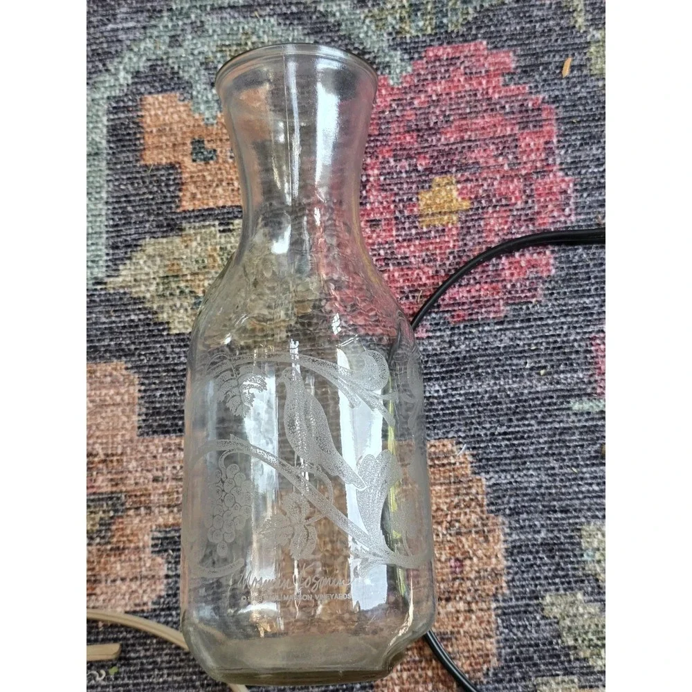 antique wine carafe decanter‎
